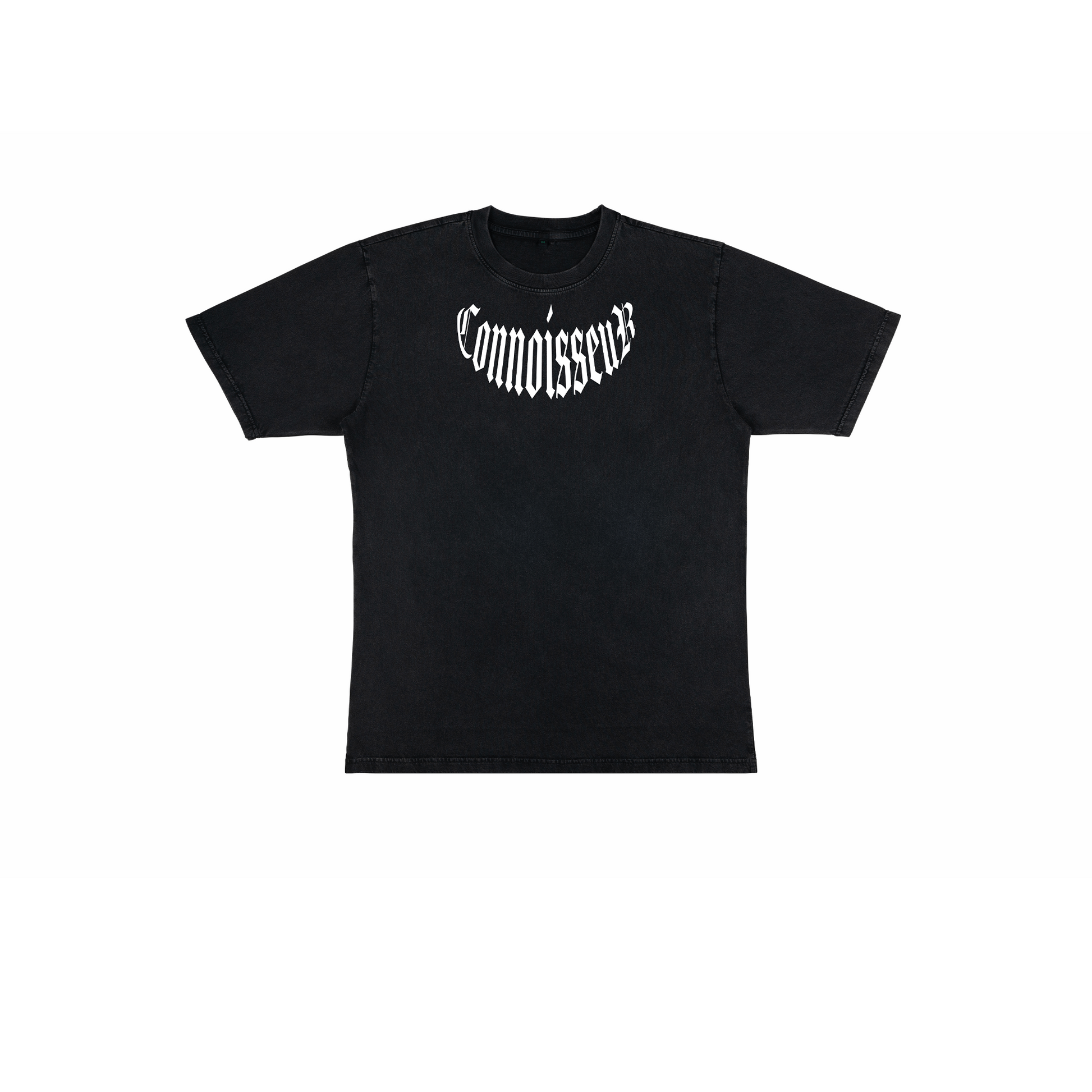 Connoisseur Smiler tee in black